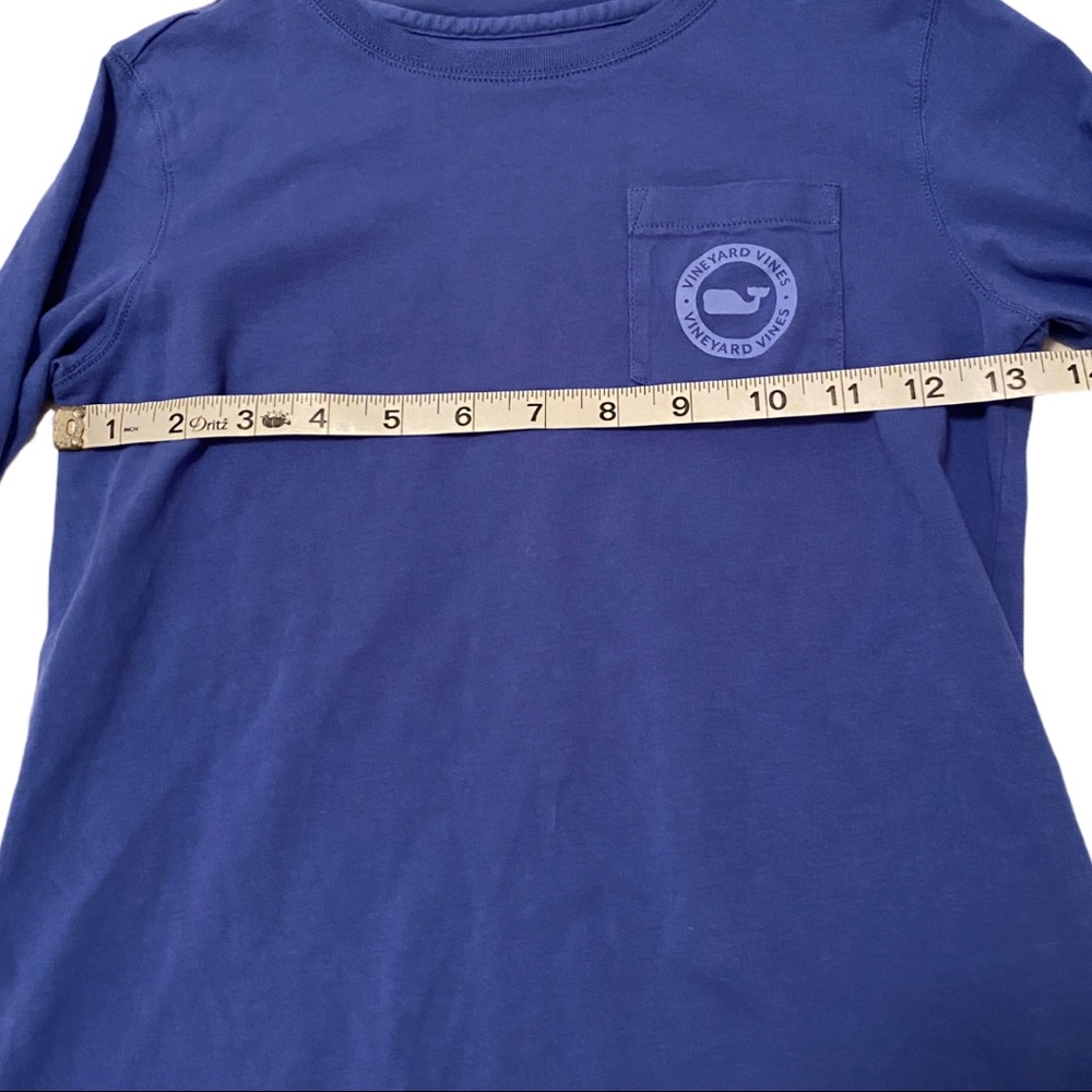 Vineyard Vines Blue Long-sleeve Tshirt Size Small - Picture 6 of 10